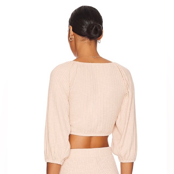 NWT L*SPACE JEMMA TOP SIZE LARGE IN SAND - Picture 3 of 8